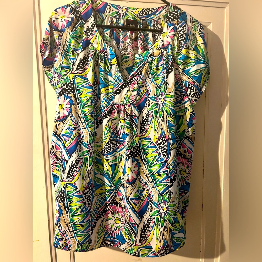 Rafaela short sleeve blouse
